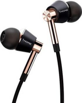 1MORE Triple Driver In-Ear Headphones E1001 gold
