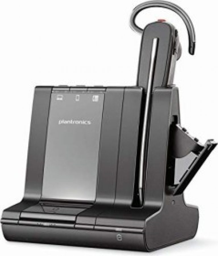 Plantronics Savi 8240 Office Convertible Unlimited Talk Time Microsoft (214900-02)