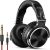 OneOdio Over Ear Kopfhörer mit Kabel, 50mm Treiber, Bassklang, 6.35 & 3.5mm Klinke, Share-Port, Geschlossene DJ Headphones für Studio, Podcast, Monitor, Handy, PC, MP3/4 (Pro-10 Schwarz)